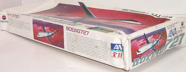 BOEING 727 Schachtel seitlich