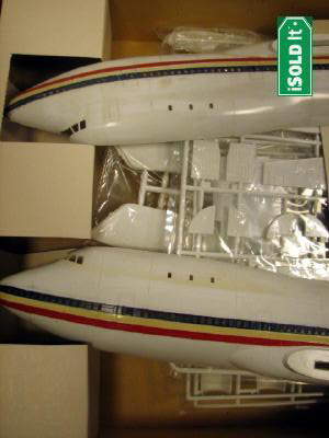 BOEING 747 Bausat Bug