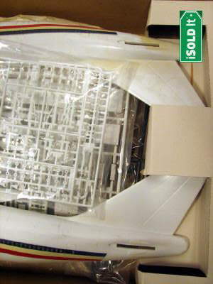 BOEING 747 Bausat Heck