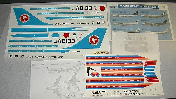 BOEING 747 Decals