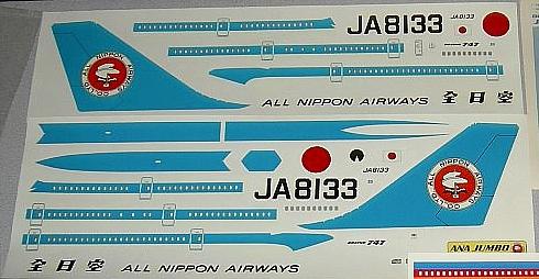 BOEING 747 Decals