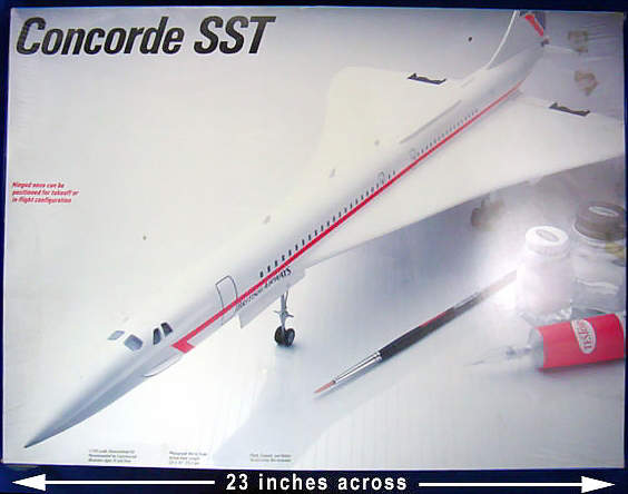 Concorde Verpackung Seite 1
