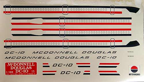MCDONNELL DOUGLAS DC-10 Decals
