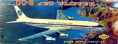 AURORA Douglas DC-8 JET CLIPPER