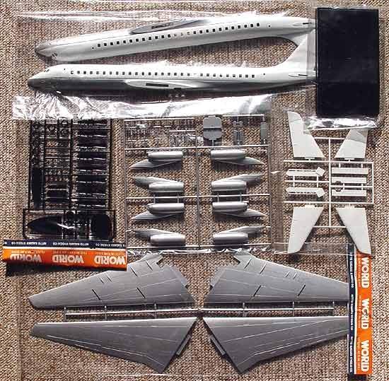 NITTO McDonnel Douglas DC-8 SUPER62 Bausatz Einzelteile