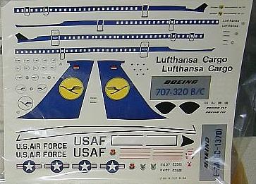 BOEING 707 AWACS Decals