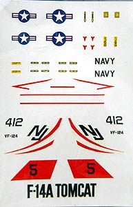 GRUMMAN F-14A TOMCAT Decals