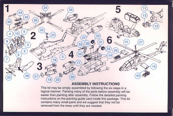  BauanleitungAccurate AH-64