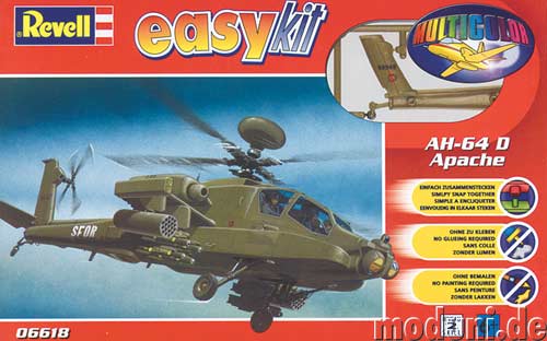 Revell easykit AH-64 D Apache