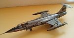 F-104 Starfighter gebautes Modell