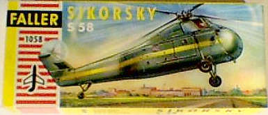 Sikorsky S 58 Schachtel 60er jahre