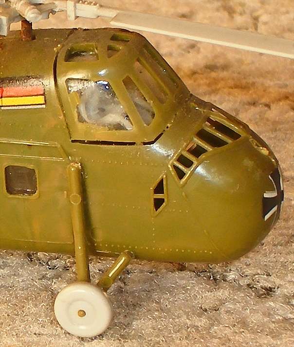 S-58 gebautes Modell Detail