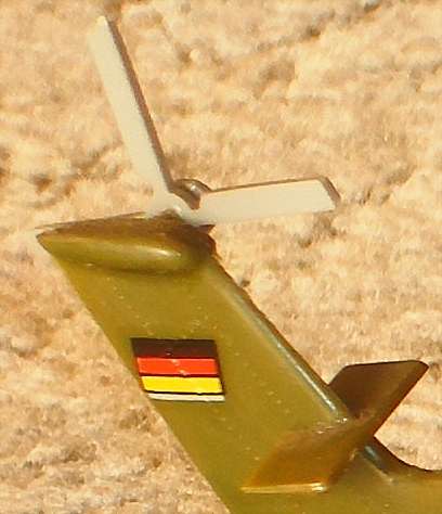 S-58 gebautes Modell Detail