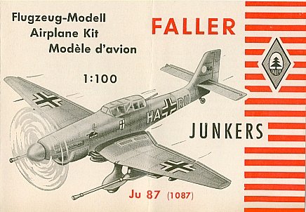 Ju 87 Bauanleitung Titelseite