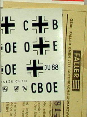 Ju 88 50er Decals