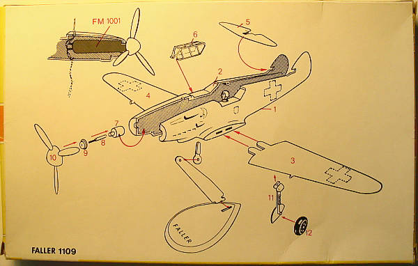 Me 109 70er Bauanleitung