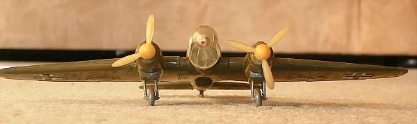 He-111 gebautes Modell