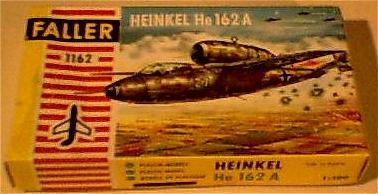 He 162A Schachtel 60er Jahre