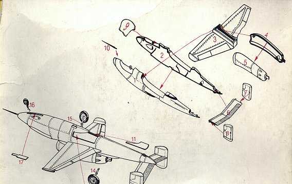 He 162A Bauanleitung