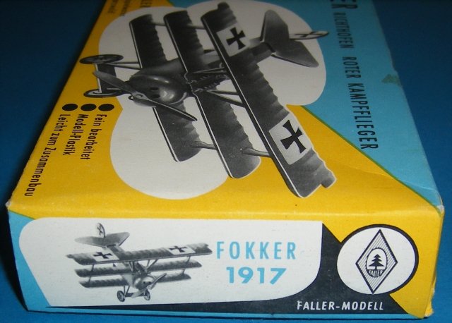 Faller 1917 Verpackung Seitenteil rechts