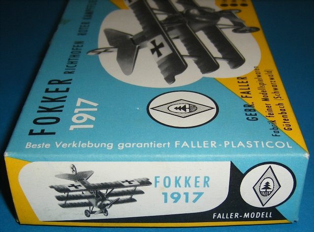 Faller 1917 Verpackung Seitenteil links