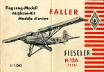 Fi-156 Fieseler Storch Bauanleitung