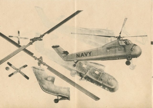 S-58 Sikorsky Hubschrauber Bauanleitung Seite 4