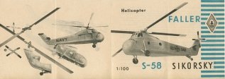 Bauanleitung S-58 Sikorsky Hubschrauber