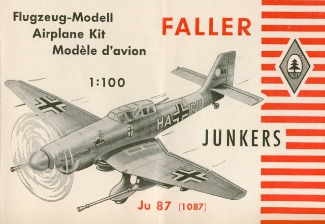 Ju-87 Bauanleitung Seite 1
