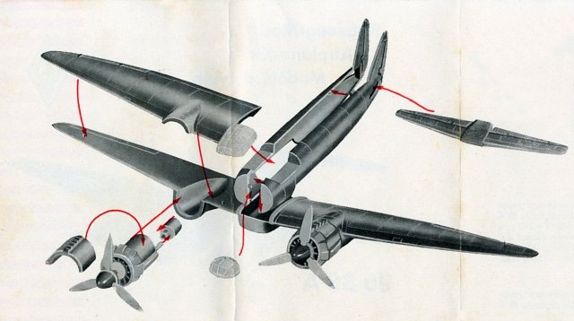 Ju-88 A Bauanleitung Seite 2