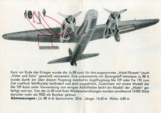 Ju-88 A Bauanleitung Seite 4