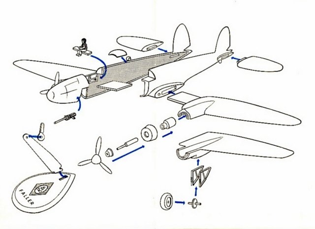 He-111 Bauanleitung Seite 3