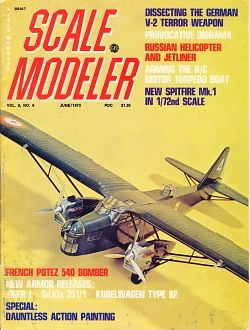 Scale Modeler 6/1973, Titelseite