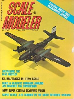 Scale Modeler 9/1973, Titelseite