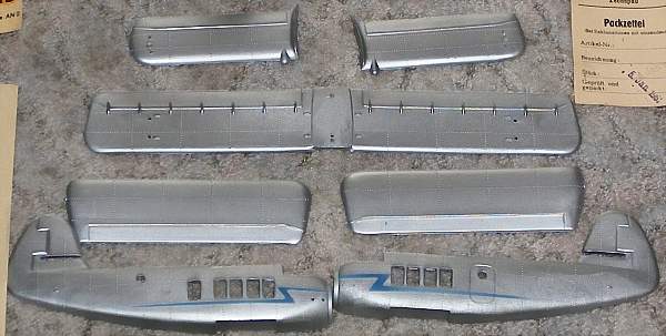 AN2 Bausatz Rumpf und Flügel