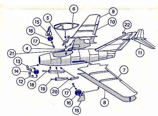 Bauanleitung MIG-15 Seite 6