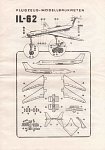 IL-62 Bauanleitung von 1966