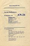 AN-24 Bauanleitung 1990
