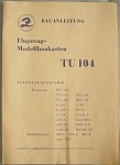 TU-104 Bauanleitung 1969