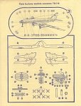 TU-114 Bauanleitung um 1965 vermutlich Polnisch