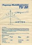 TU-20 Bauanleitung von 1990