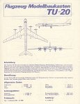 TU-20 Bauanleitung von 1980