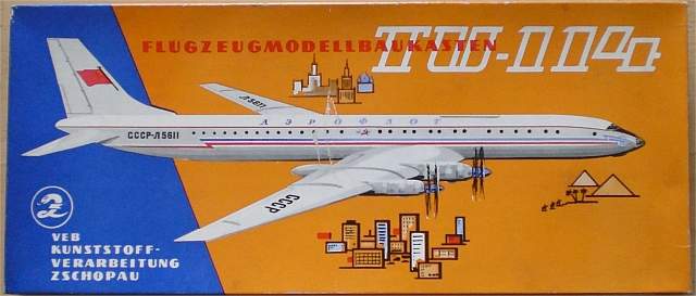 TU-114 Verpackung Front