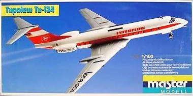 Plasticart TU-134 master MODELL