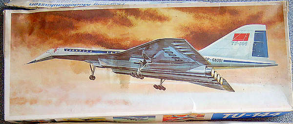 TU-144 Schachtel Deckel