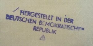 AN-24 Stempel auf der Schachtel Unterseite