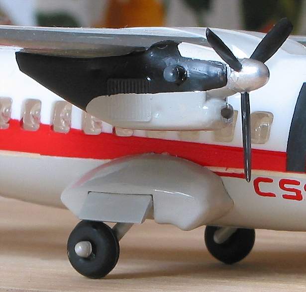 L-410 gebautes Modell Detail