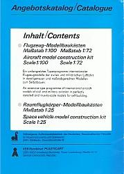 VEB Plasticart Katalog von 1974, Rückseite