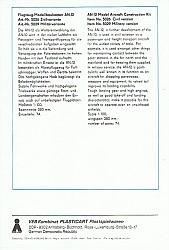 Plasticart Katalog Blatt 6 Rückseite