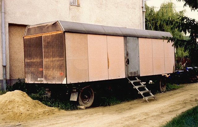 Bauwagen Flachdach